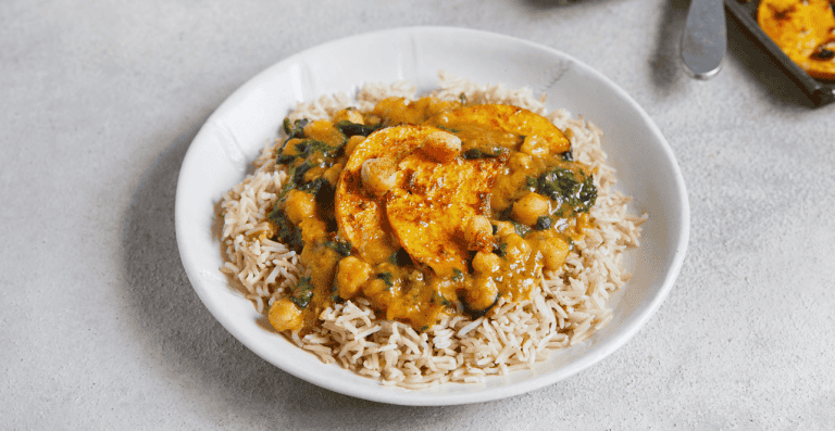 Jamie Oliver's Pumpkin and Chickpea Korma