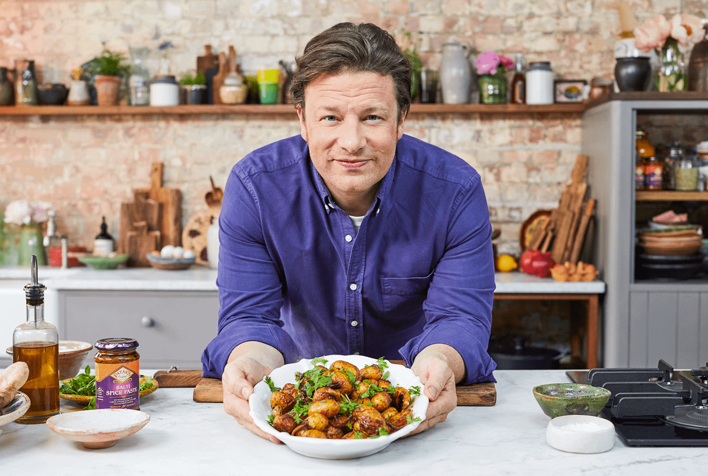 Jamie Oliver - Patak's Indian Curry Products and Recipes