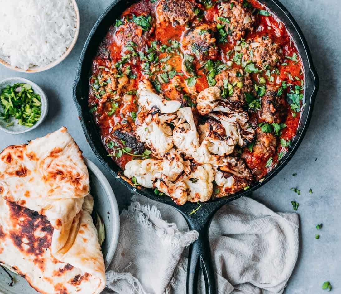 Lamb Meatball Rogan Josh - So rich and delicious