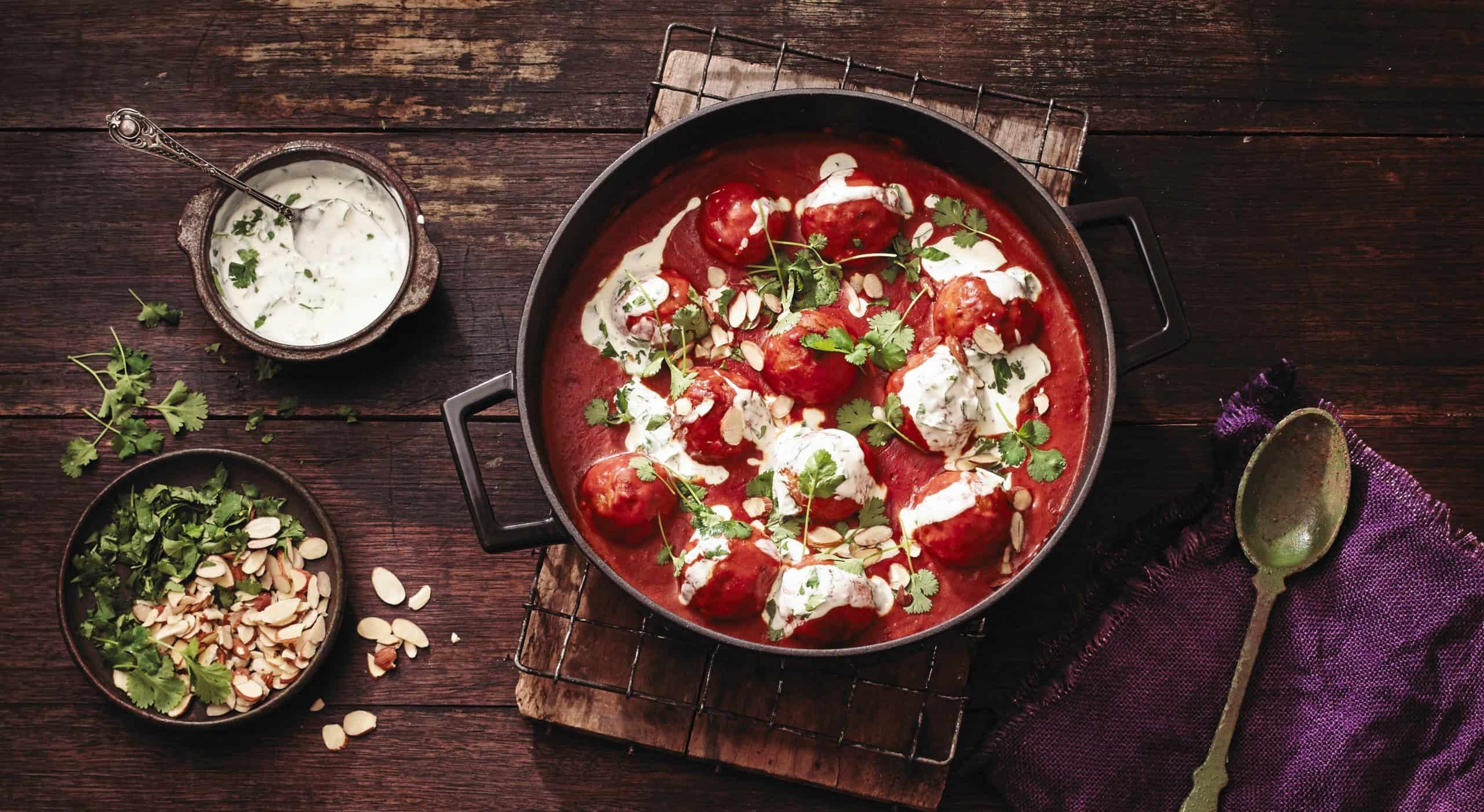 Butter Chicken Meatballs - Great to share with the family