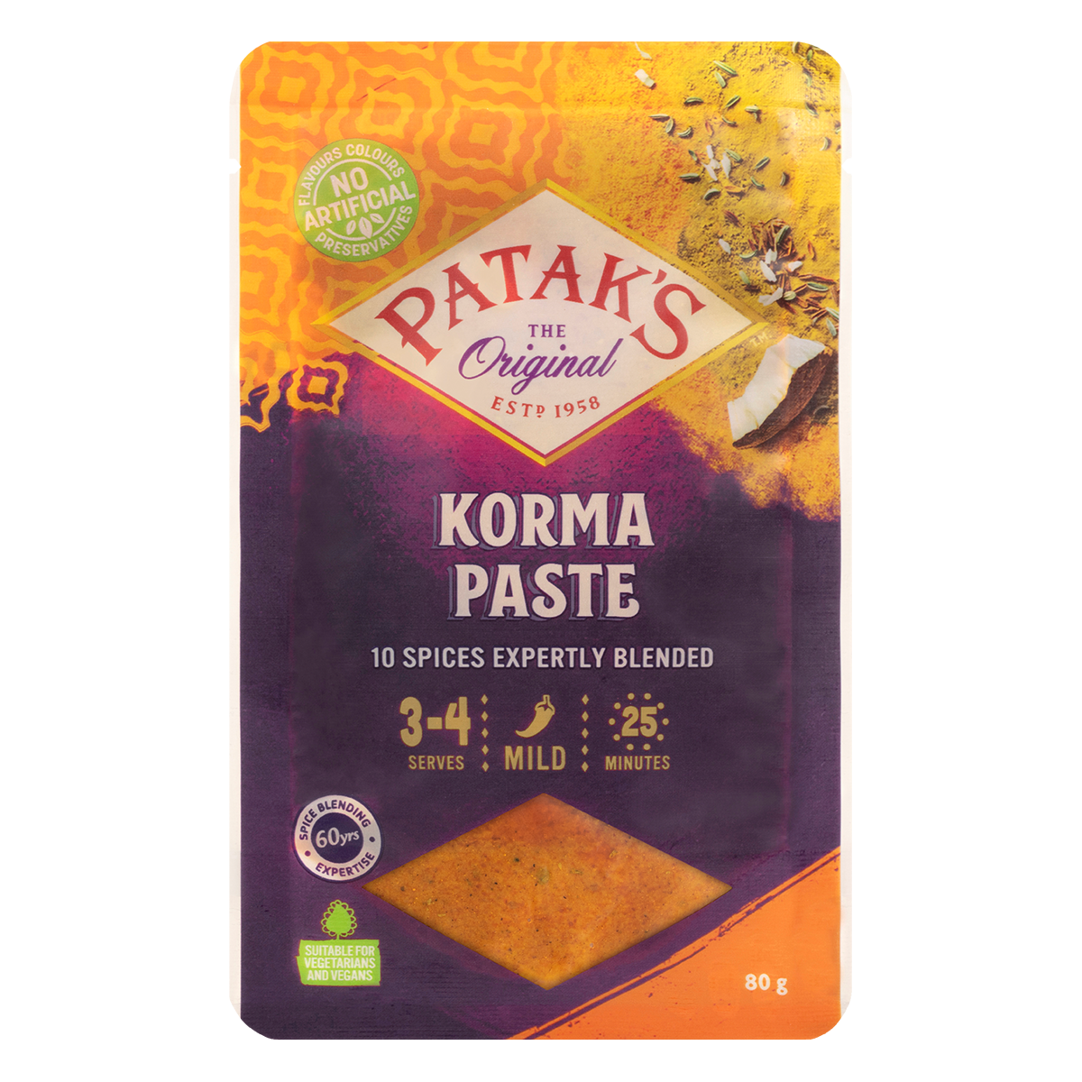 Patak’s Korma Paste 80g