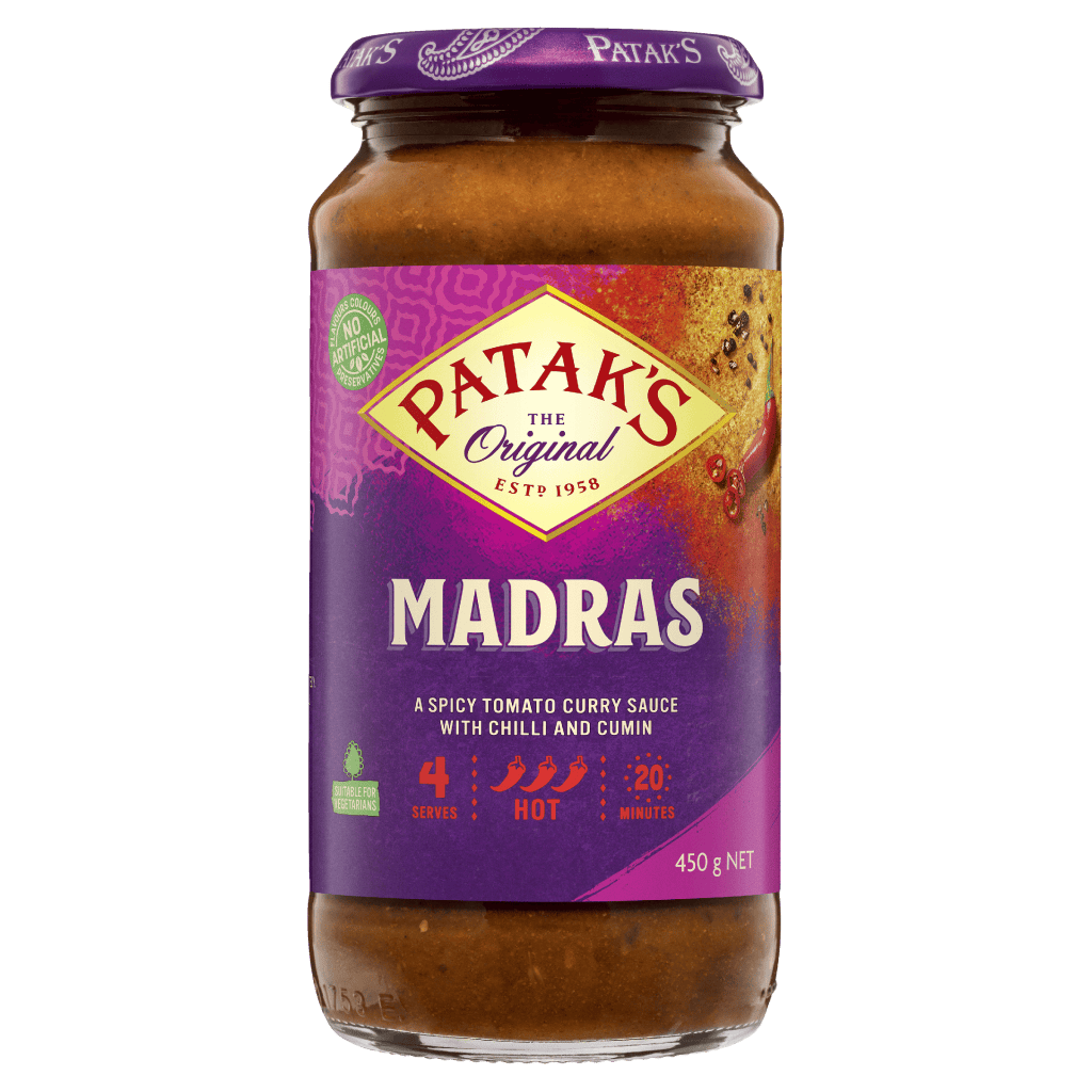 Patak’s Madras Simmer Sauce 450g