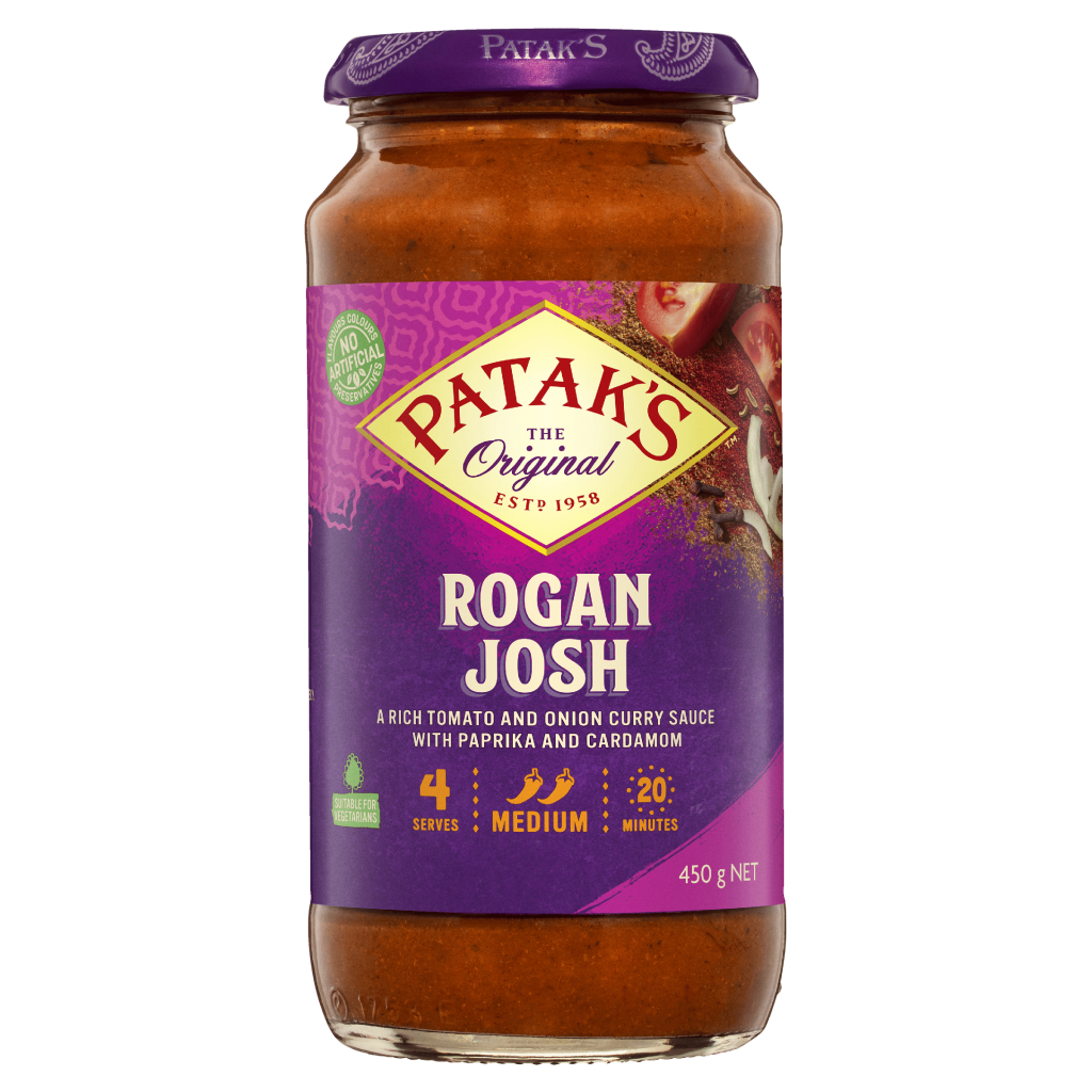 Patak’s Rogan Josh Simmer Sauce 450g