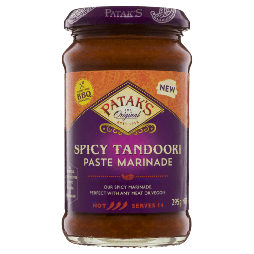 Patak’s Spicy Tandoori Paste Marinade 295g