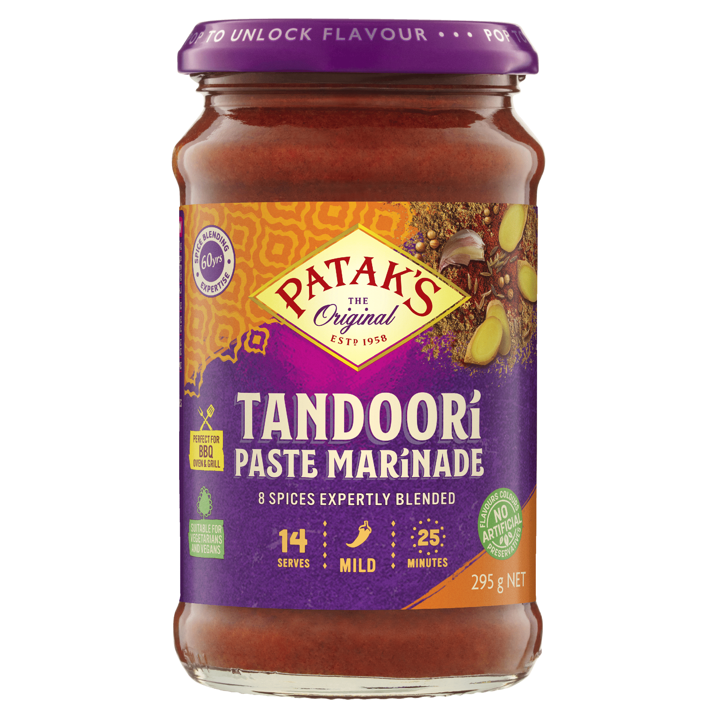 Patak’s Tandoori Paste Marinade 295g