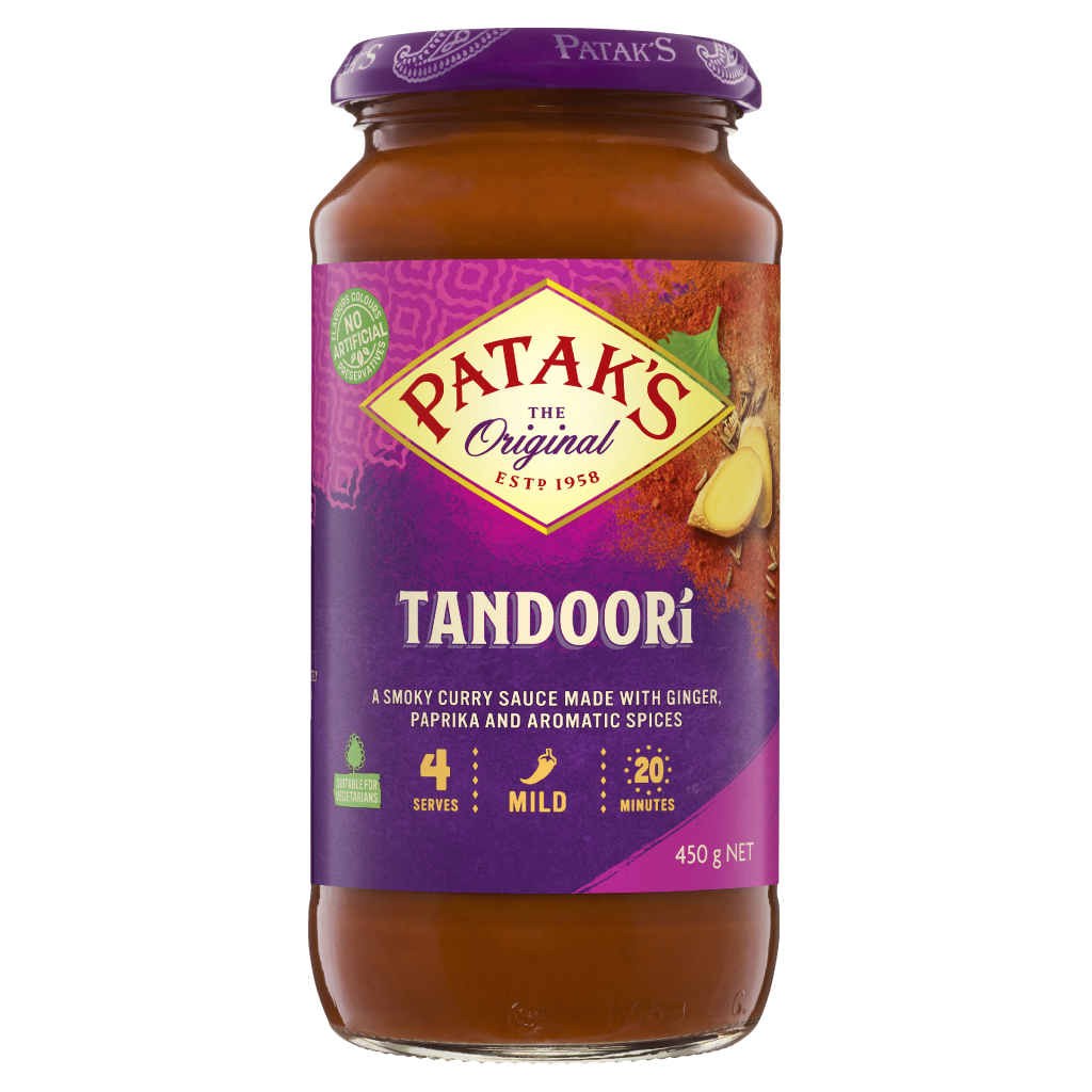 Patak’s Tandoori Simmer Sauce 450g