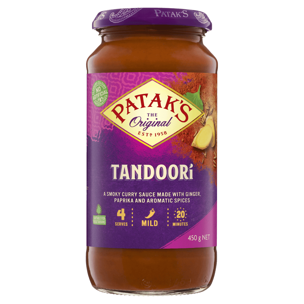 Patak’s Tandoori Simmer Sauce 450g