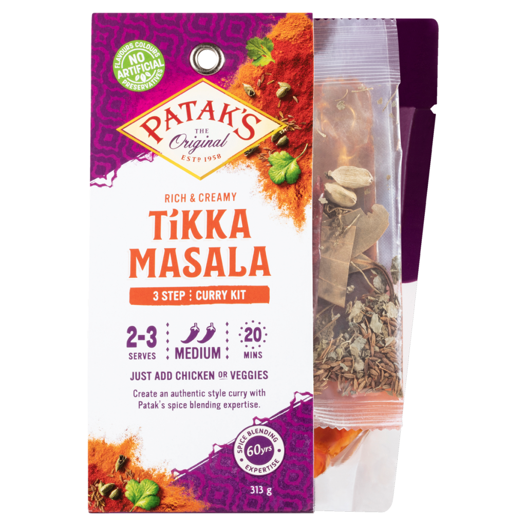 Patak’s Tikka Masala Curry Kit 313g