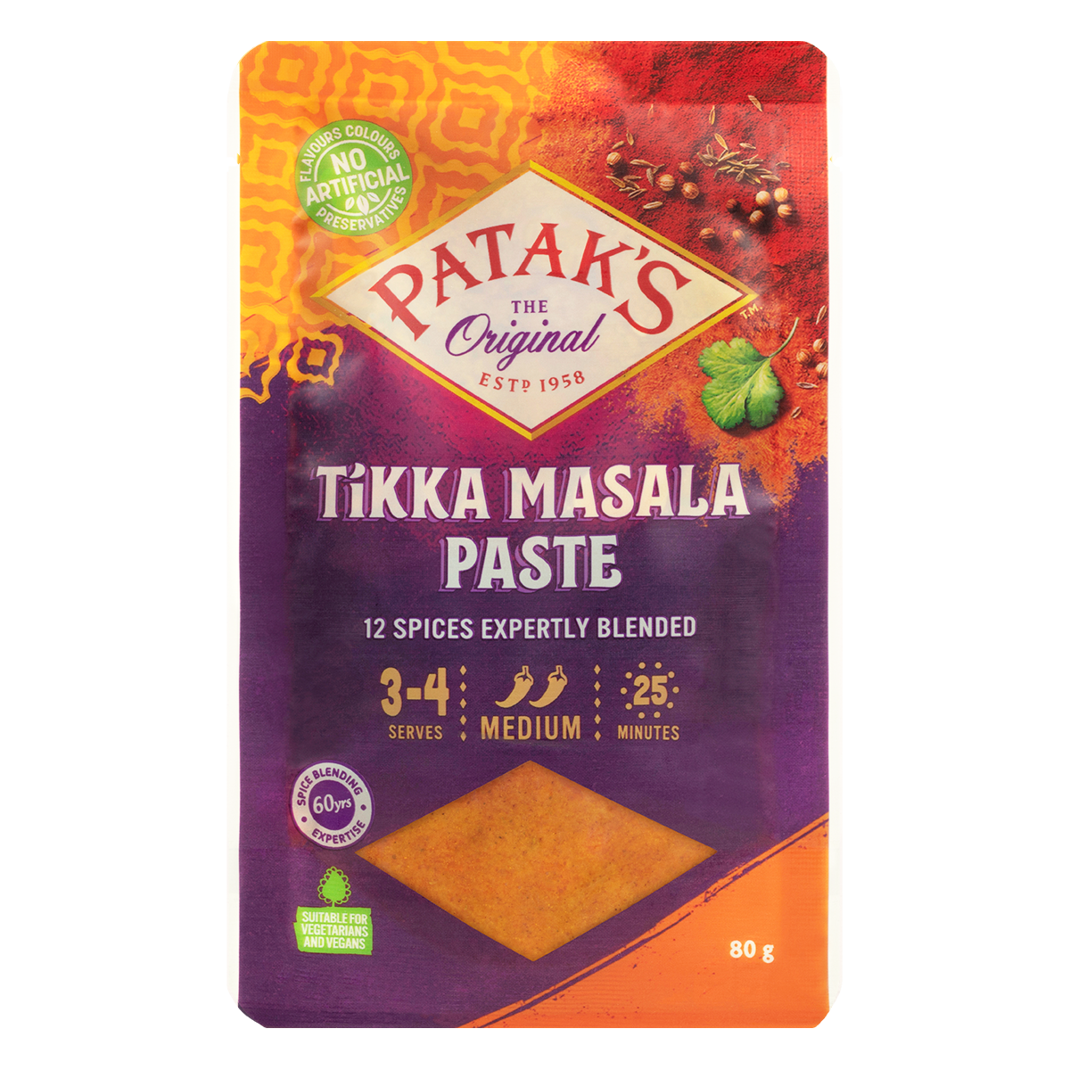 Patak’s Tikka Masala Paste 80g