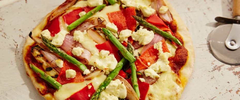 Tandoori Grilled Vegetable Pizza