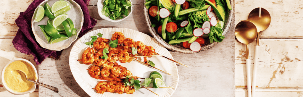 Tandoori Prawn Skewers - Patak's Indian Curry Products and Recipes