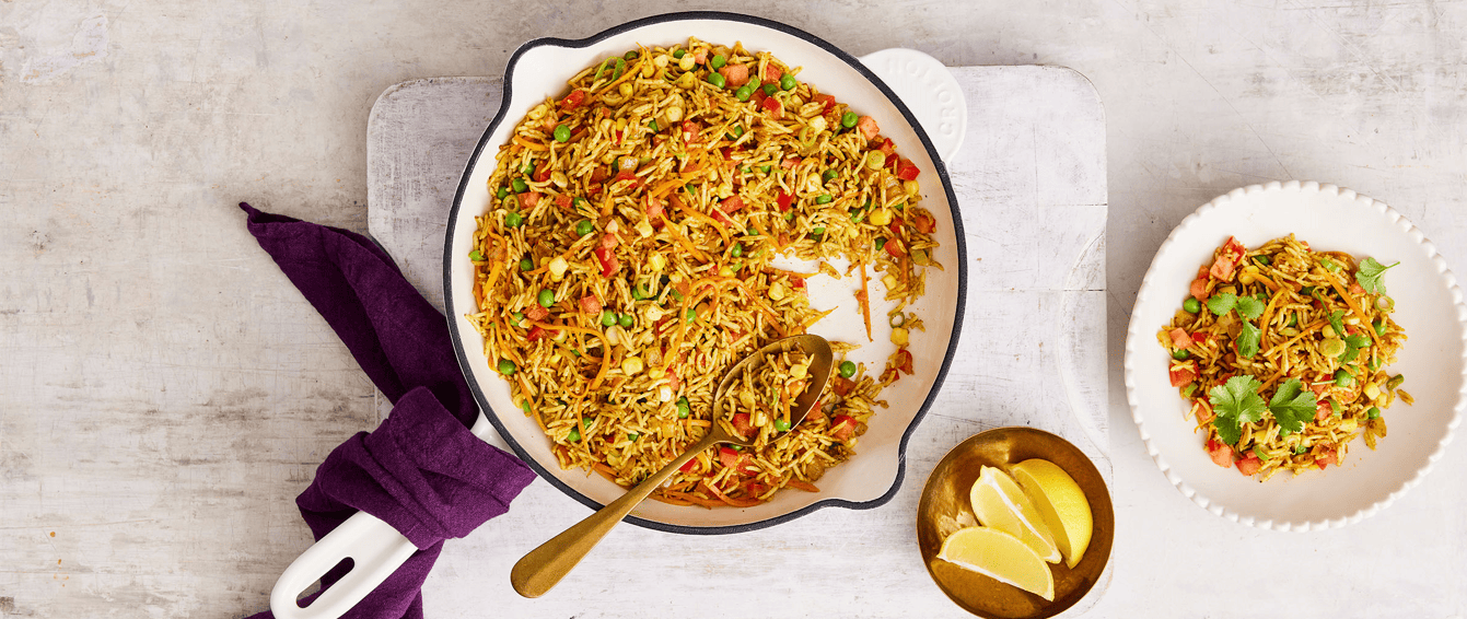 Vegetable Masala Fried Rice