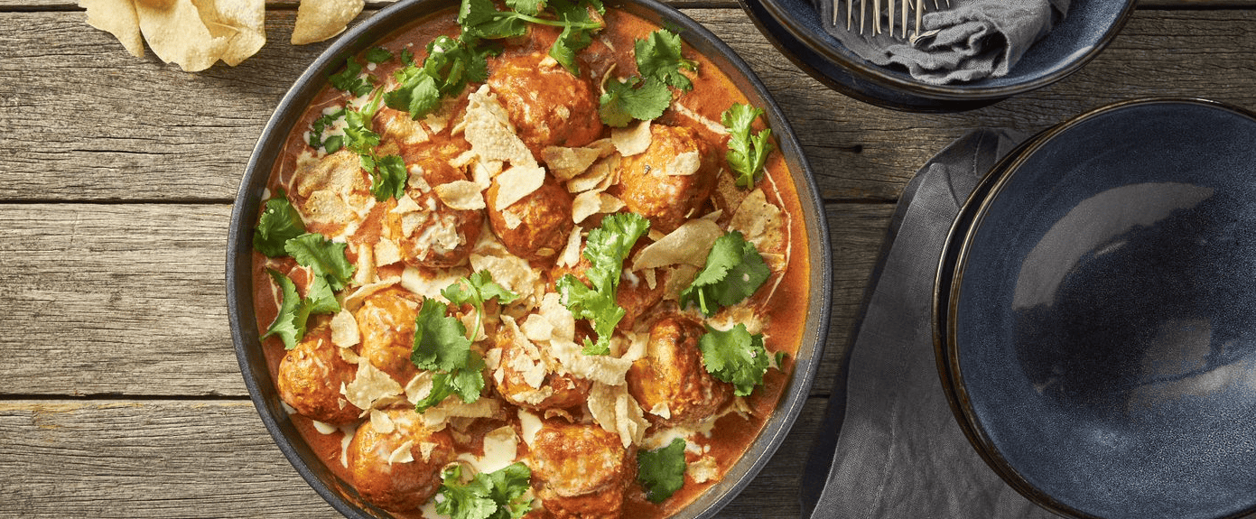 Courtney Roulston’s Butter Chicken Meatballs