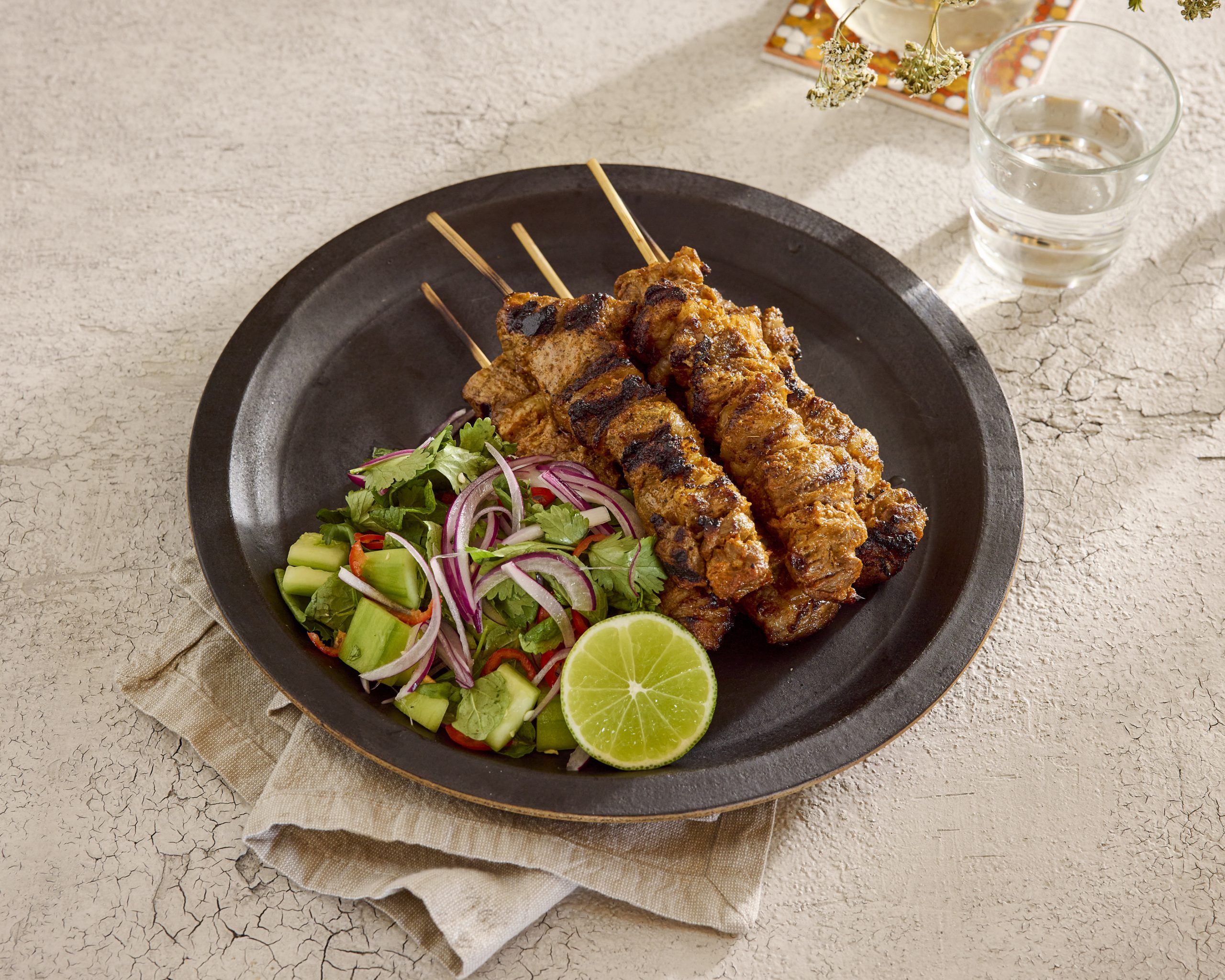 Tandoori Lamb Skewers